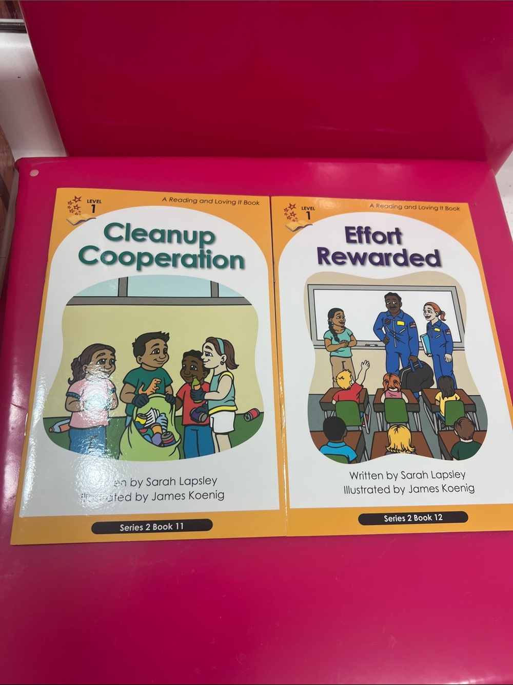 Level 1 - A Reading and Loving It Book Bundle by Sarah Lapsley - Picture 4 of 4